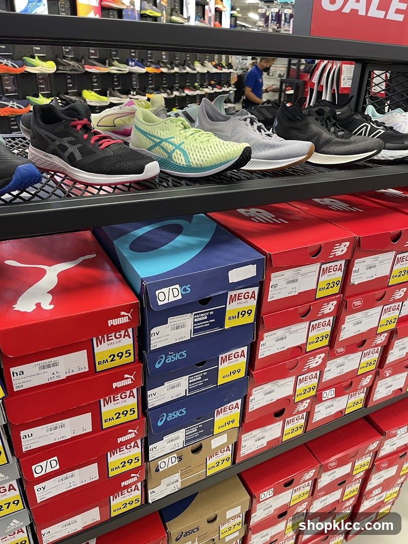 Shoe Store Interior Display