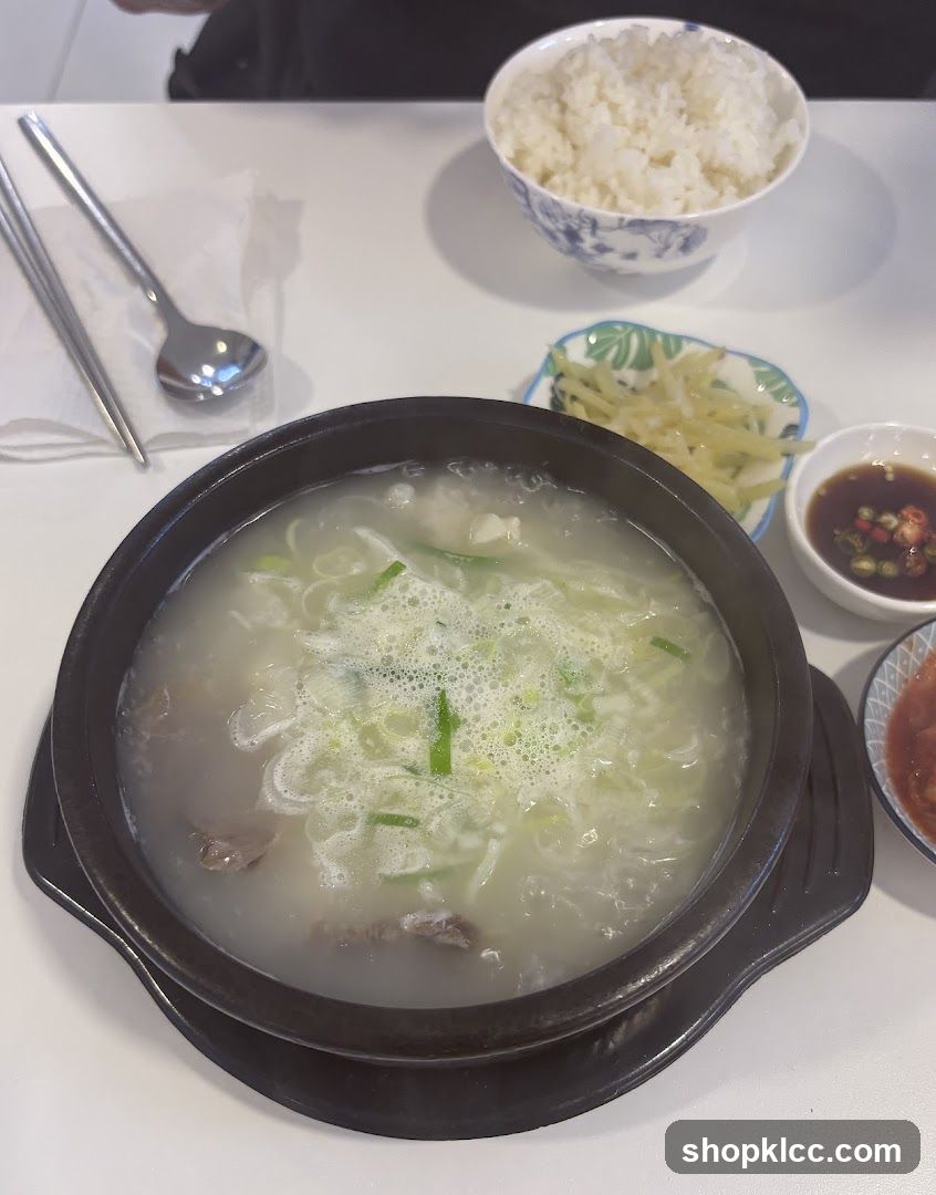 Korean Soup Meal