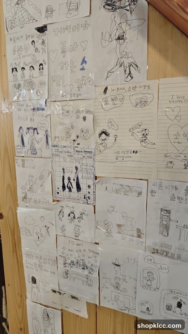 Children's Drawings Display