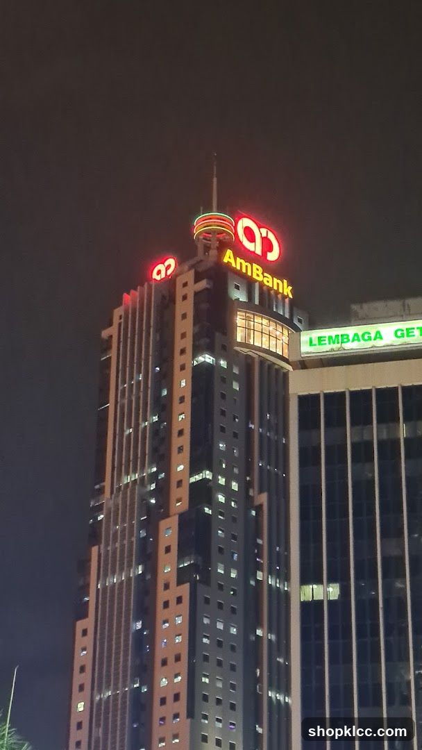 AmBank Building at Night