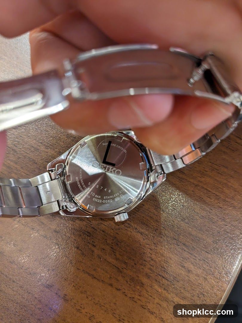 Seiko Watch Caseback