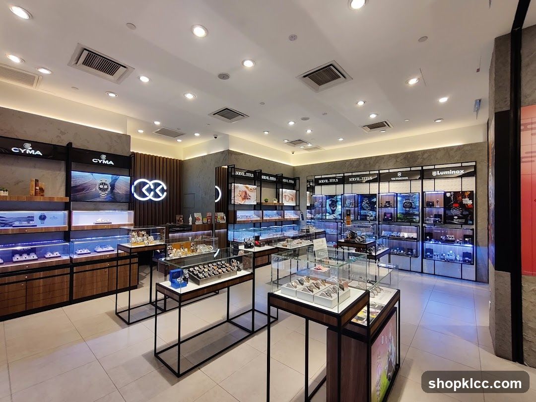 Watch Store Interior