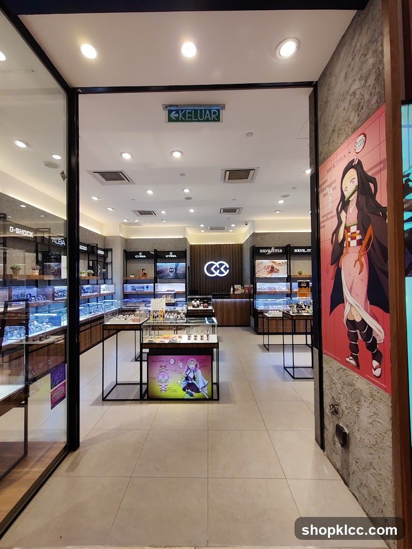 Watch Store Interior