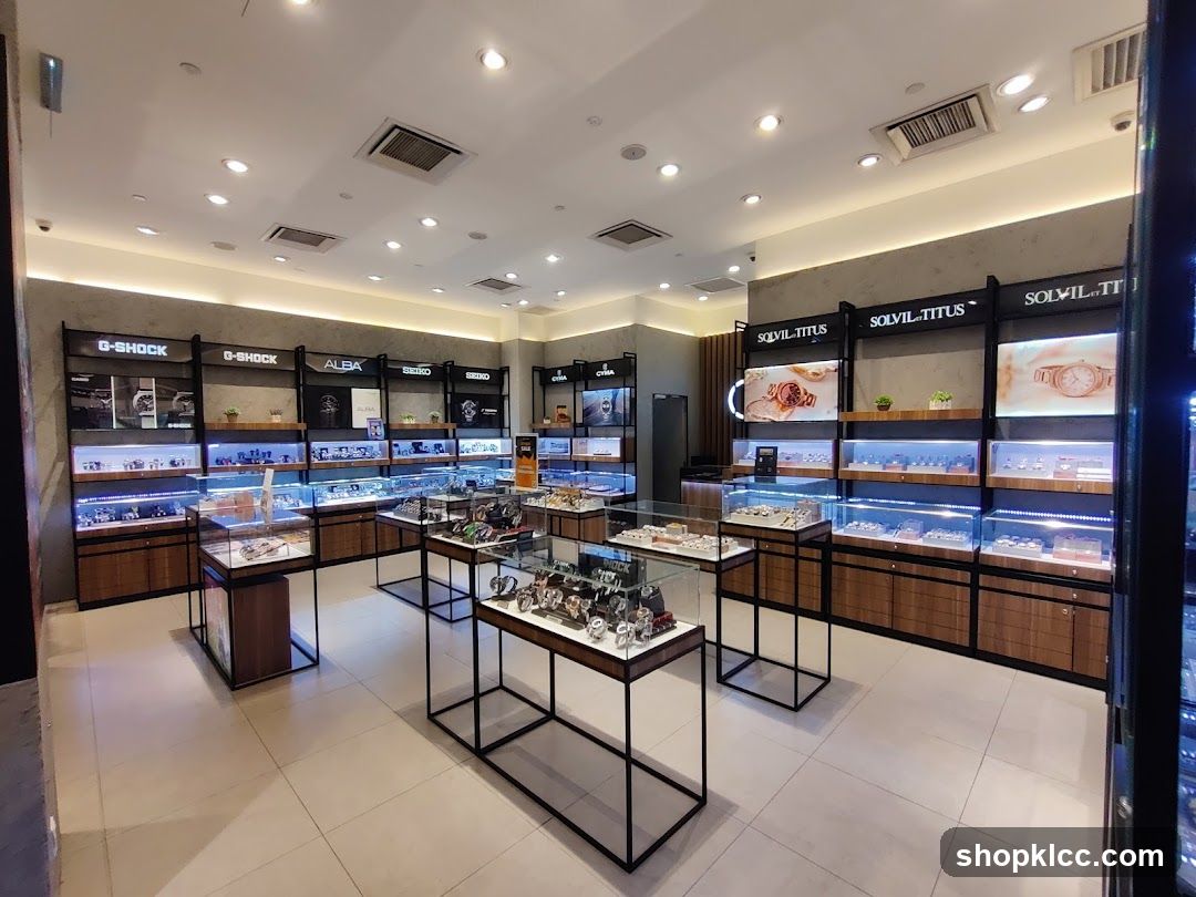 Watch Store Interior