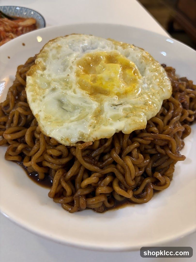 Fried Egg Noodles with Soy Sauce
