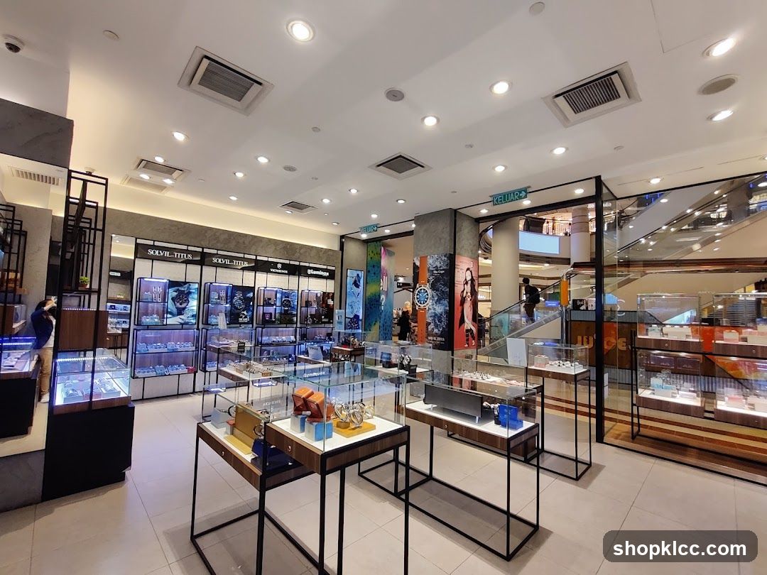 Watch Store Interior