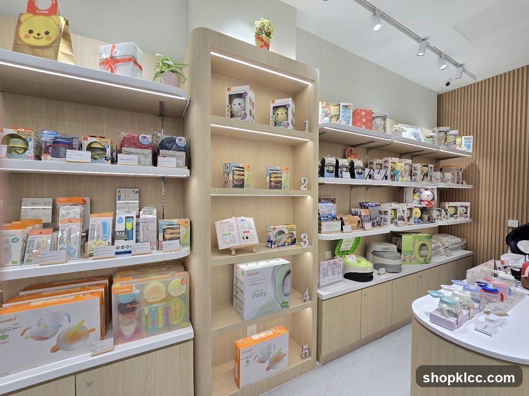 Baby Product Store Interior