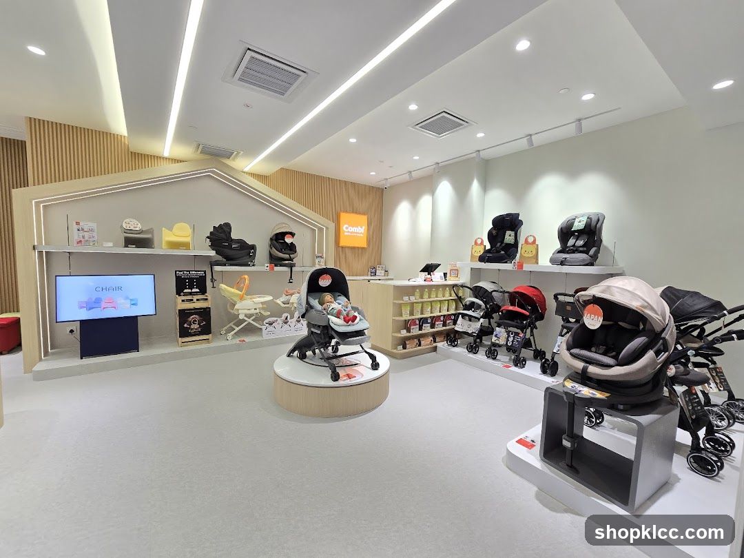 Baby Product Store Interior