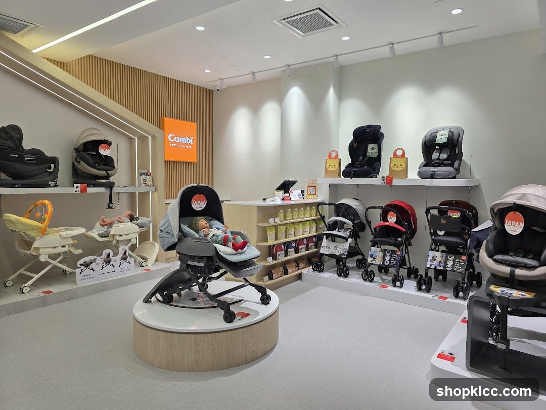Baby Product Store Interior