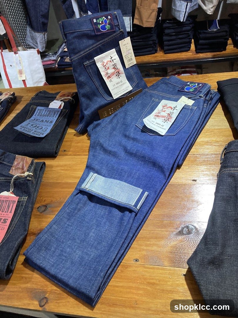 Denim Jeans Display