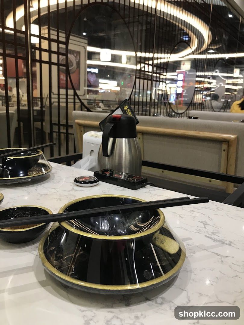 Restaurant Table Setting