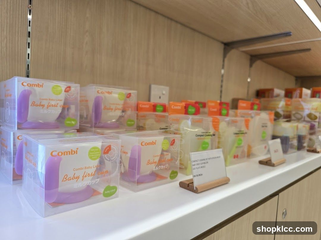 Baby Products on Display