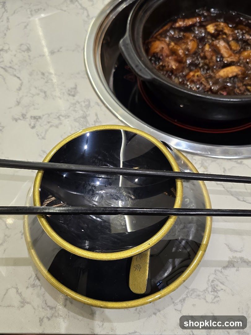 Table Setting with Hot Pot