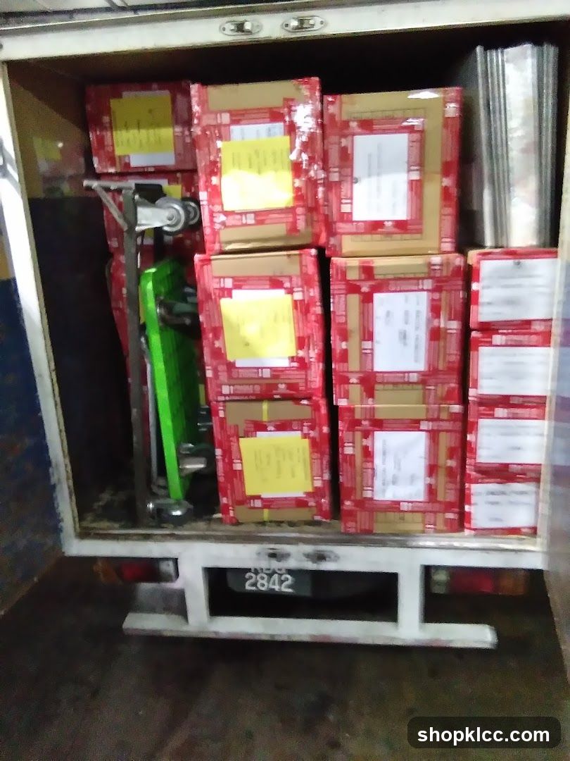 Packages in a Truck