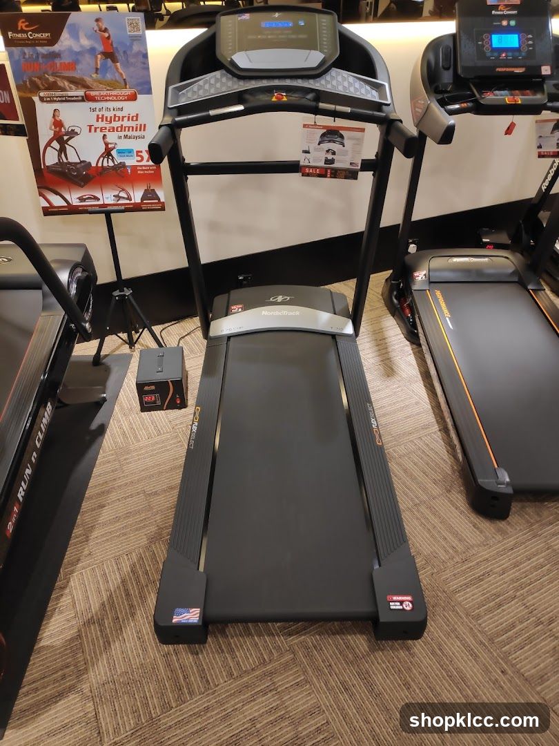 Treadmills on Display