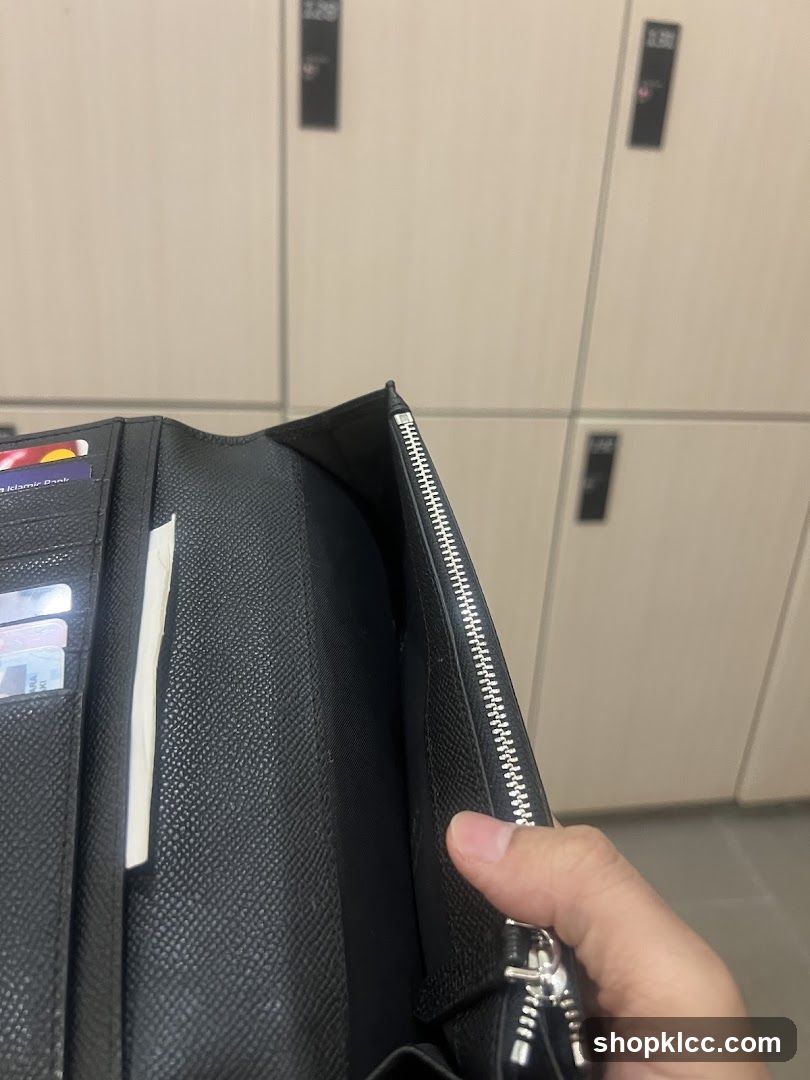 Black Wallet with Cards