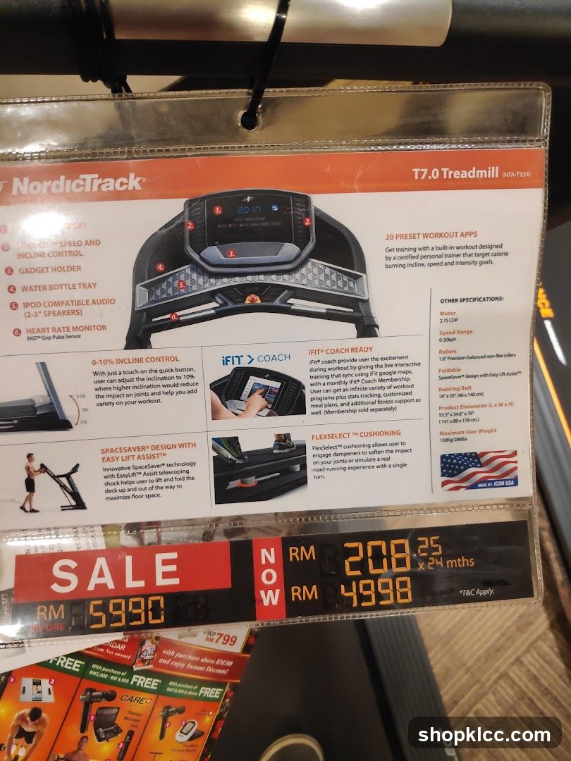 NordicTrack T7.0 Treadmill