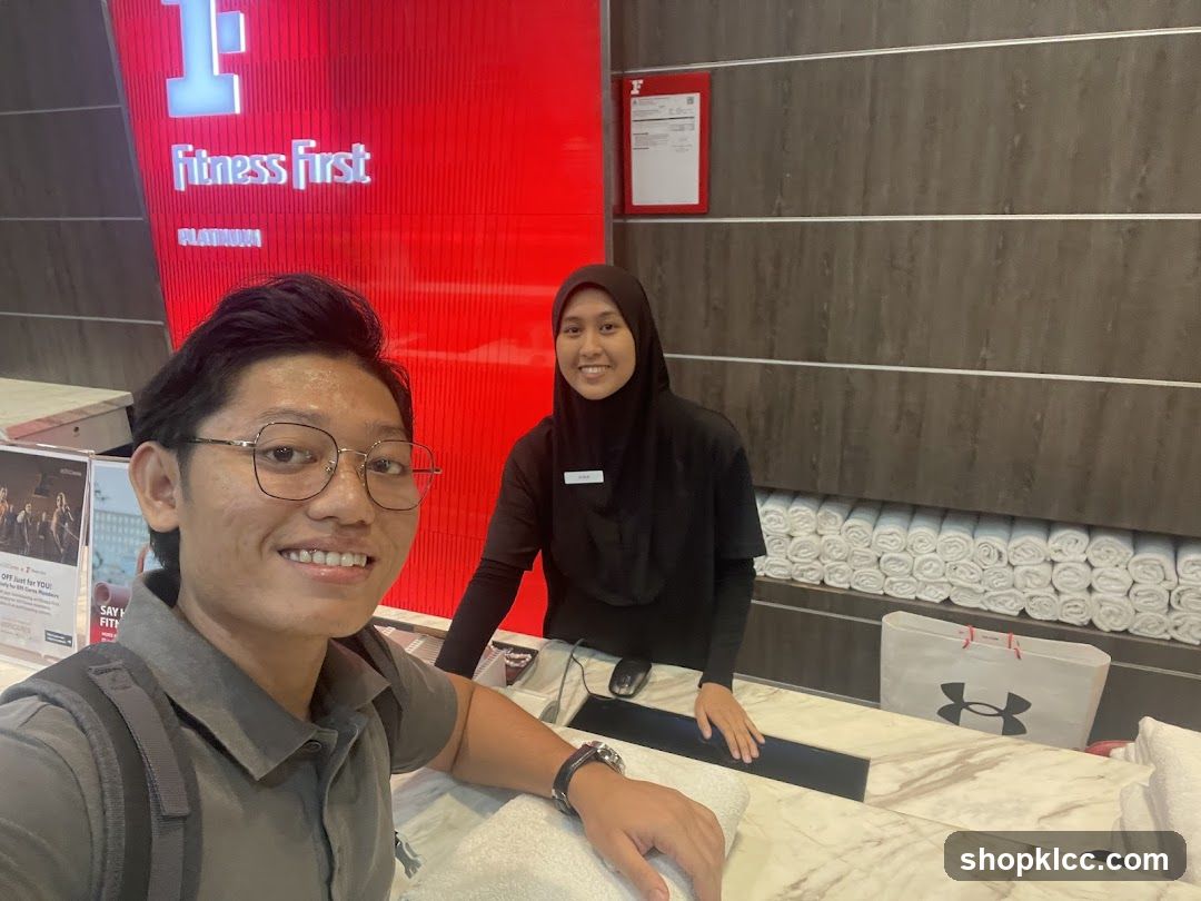 Fitness First Reception