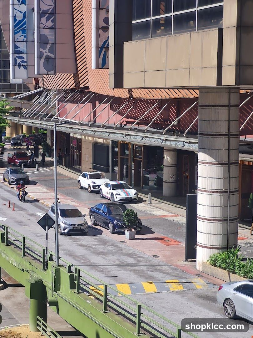 Street View of a Modern Building Facade
