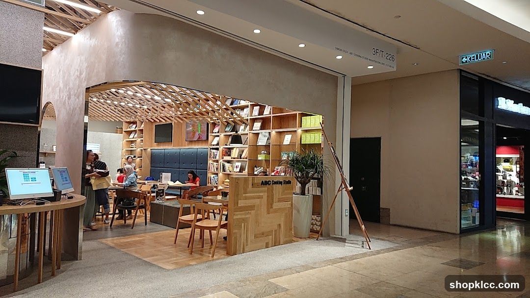 Interior of a cooking studio and shop