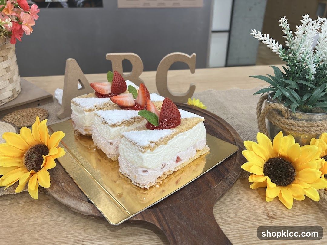 Strawberry Layered Cake