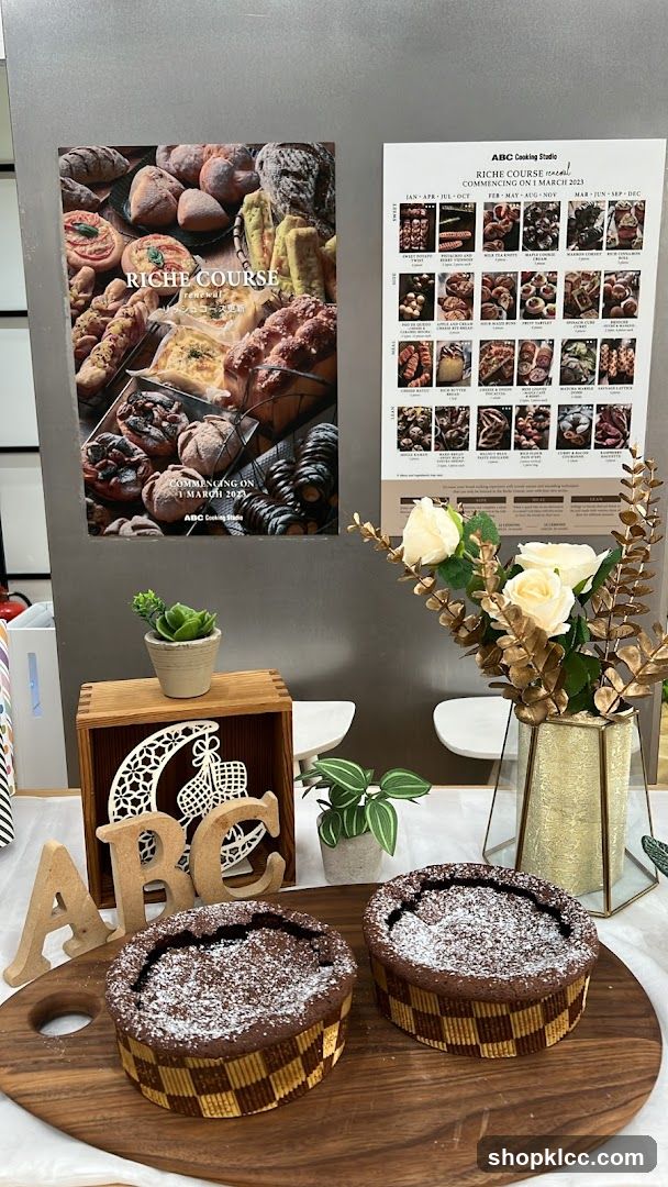 ABC Cooking Studio Riche Course Display