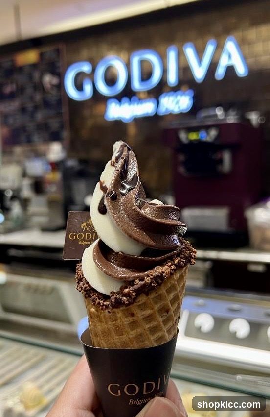 Godiva Soft Serve Ice Cream