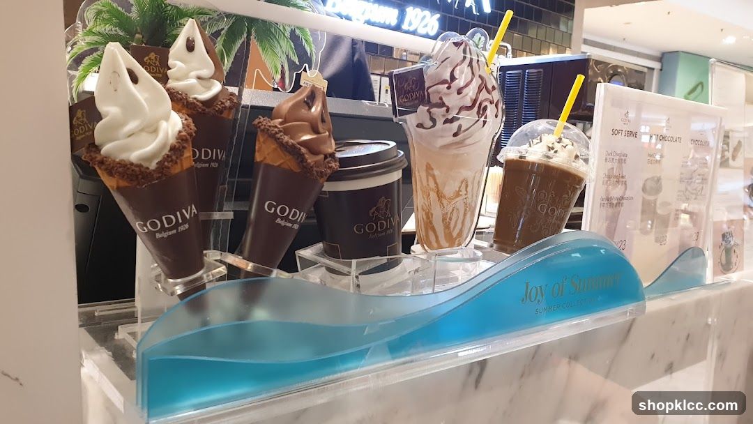 Godiva Ice Cream and Drinks