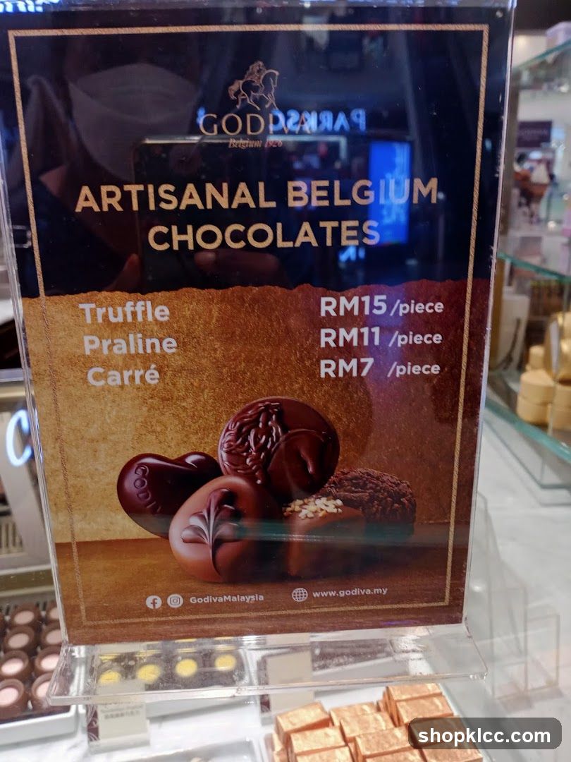 Godiva Artisanal Belgium Chocolates