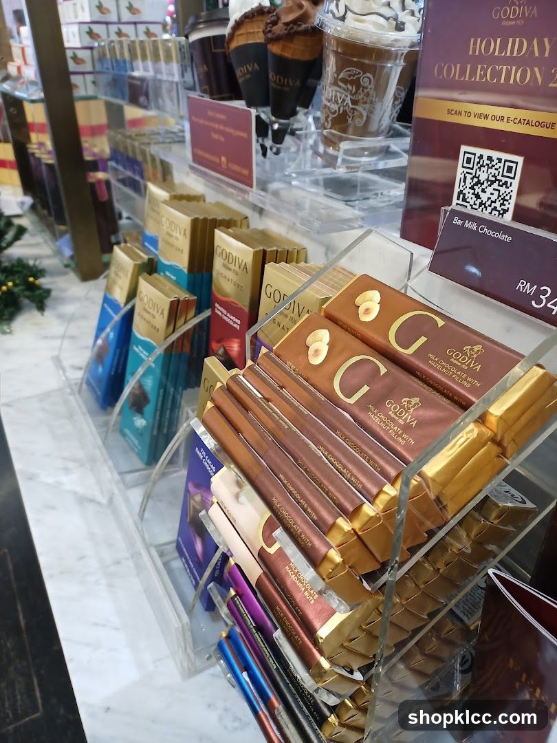 Godiva Chocolate Display
