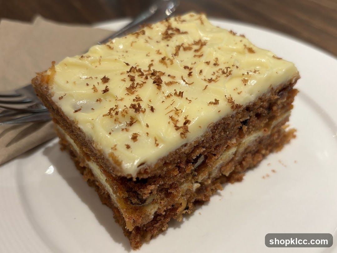 Carrot Cake Slice