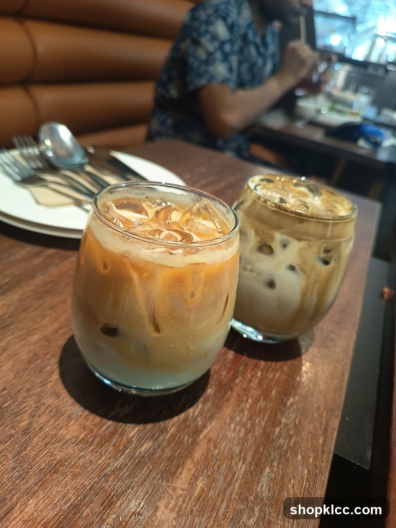 Iced Coffee Drinks