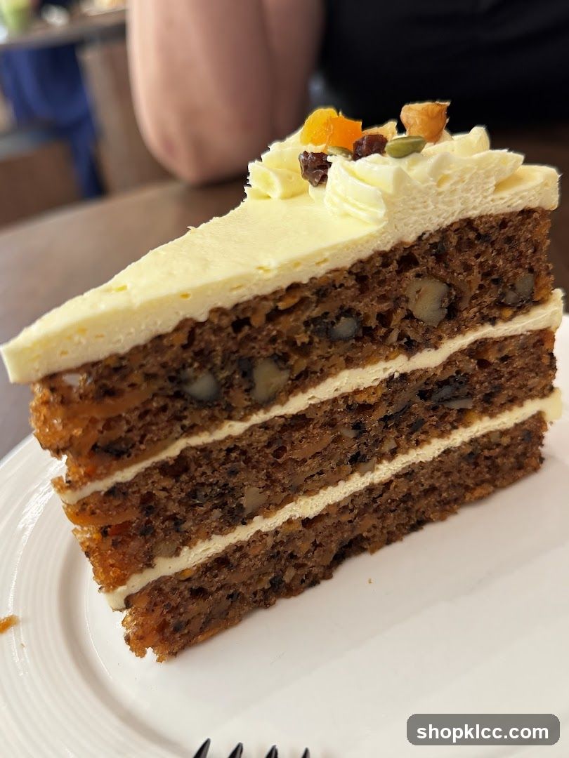 Carrot Cake Slice