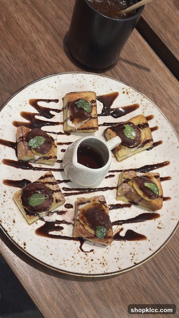 Dessert Platter with Syrup