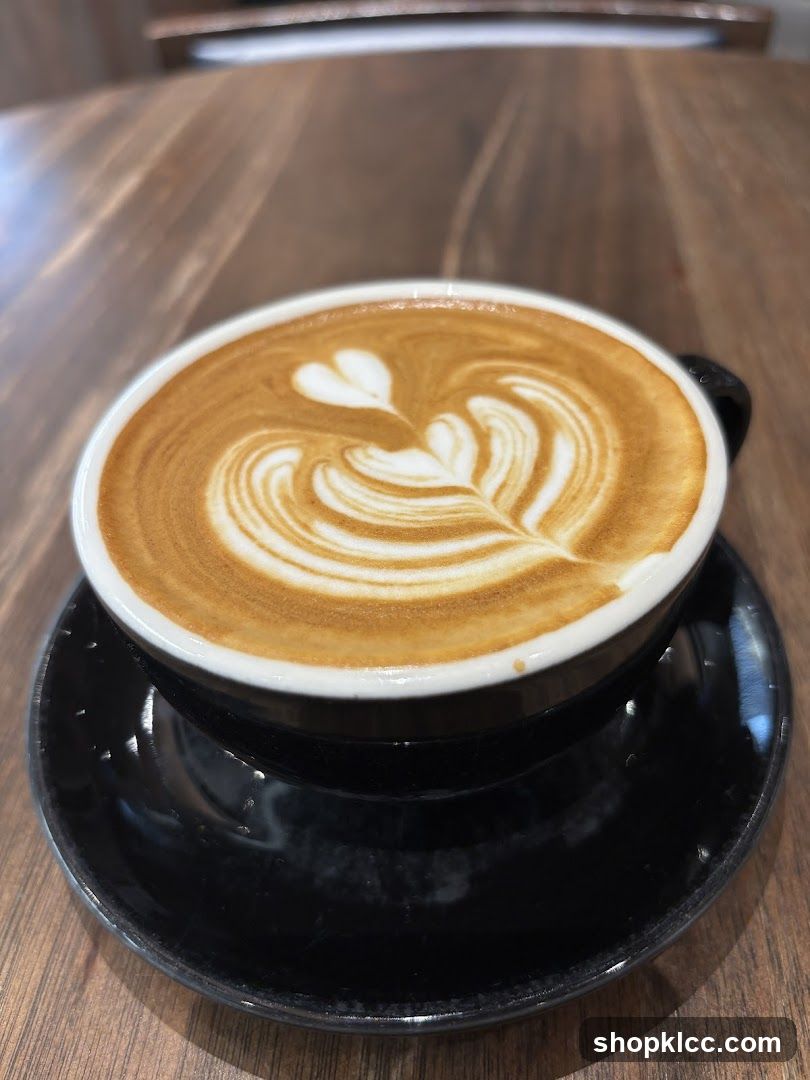 Latte with Heart Art