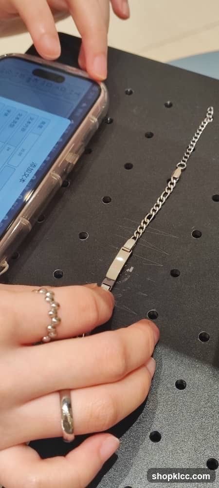 Engraving a Bracelet