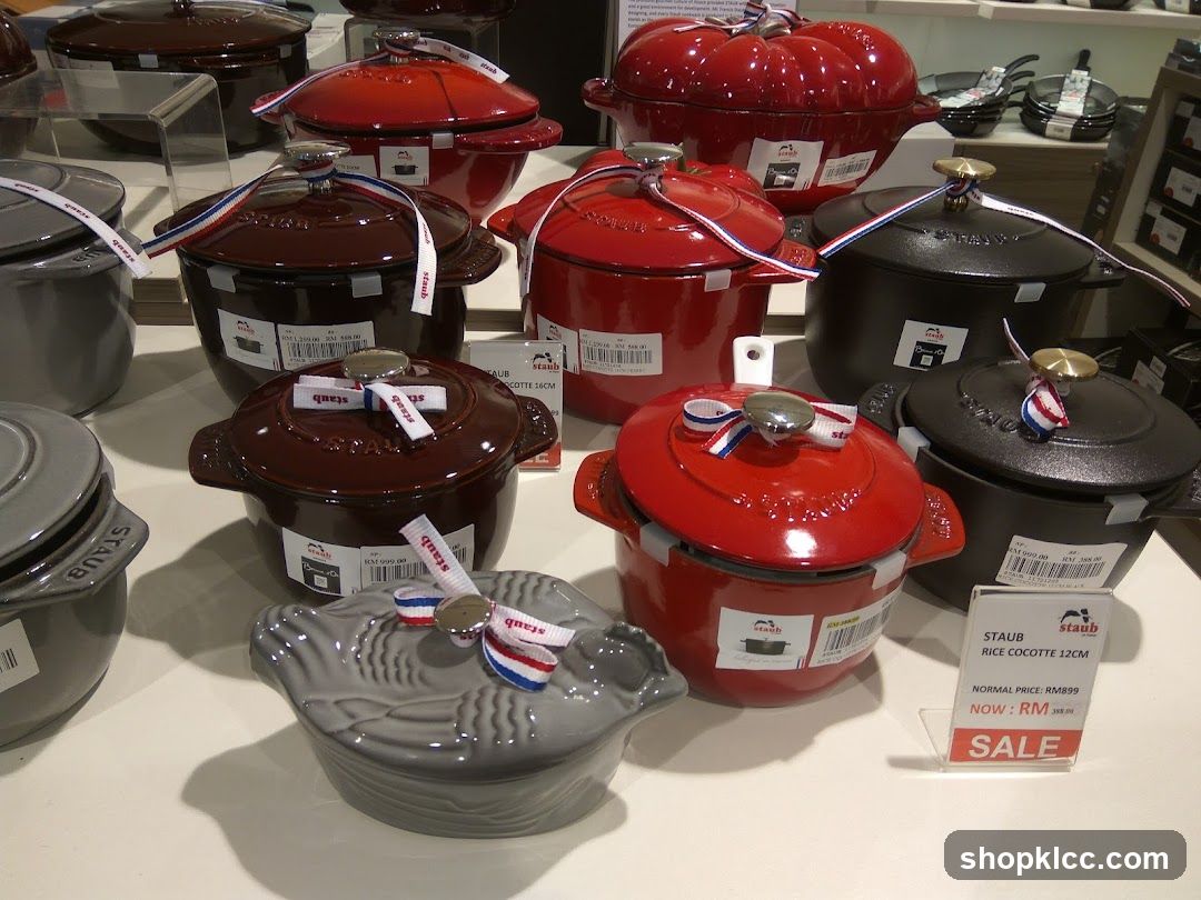 Staub Cookware Display