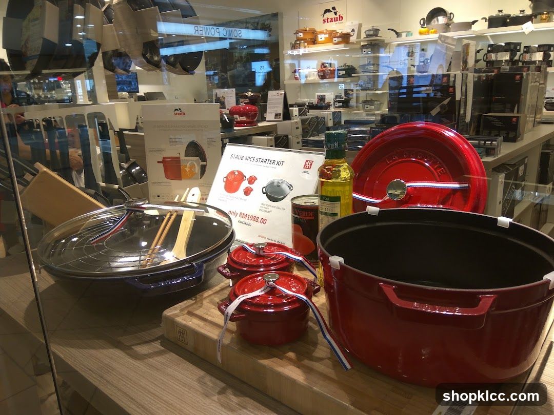 Staub Cookware Display
