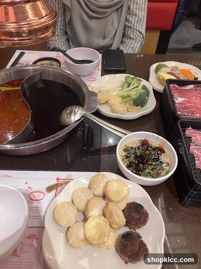 Hot Pot Meal Spread