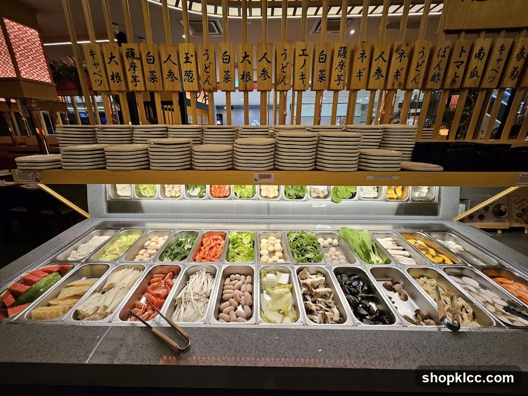 Hot Pot Buffet Display