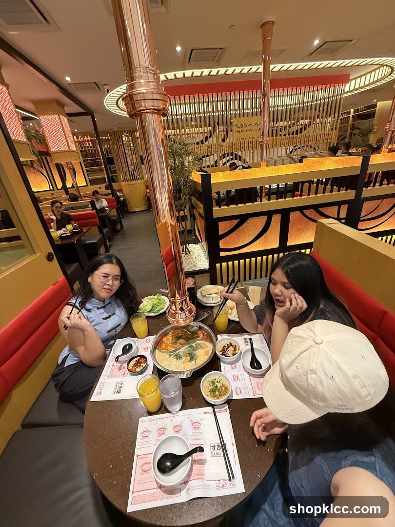 Diners at a Hotpot Restaurant