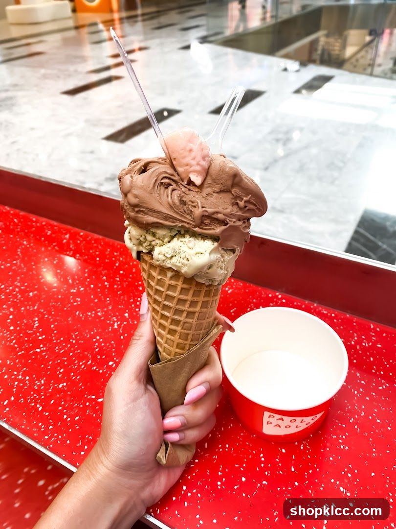 Ice Cream Cone and Cup