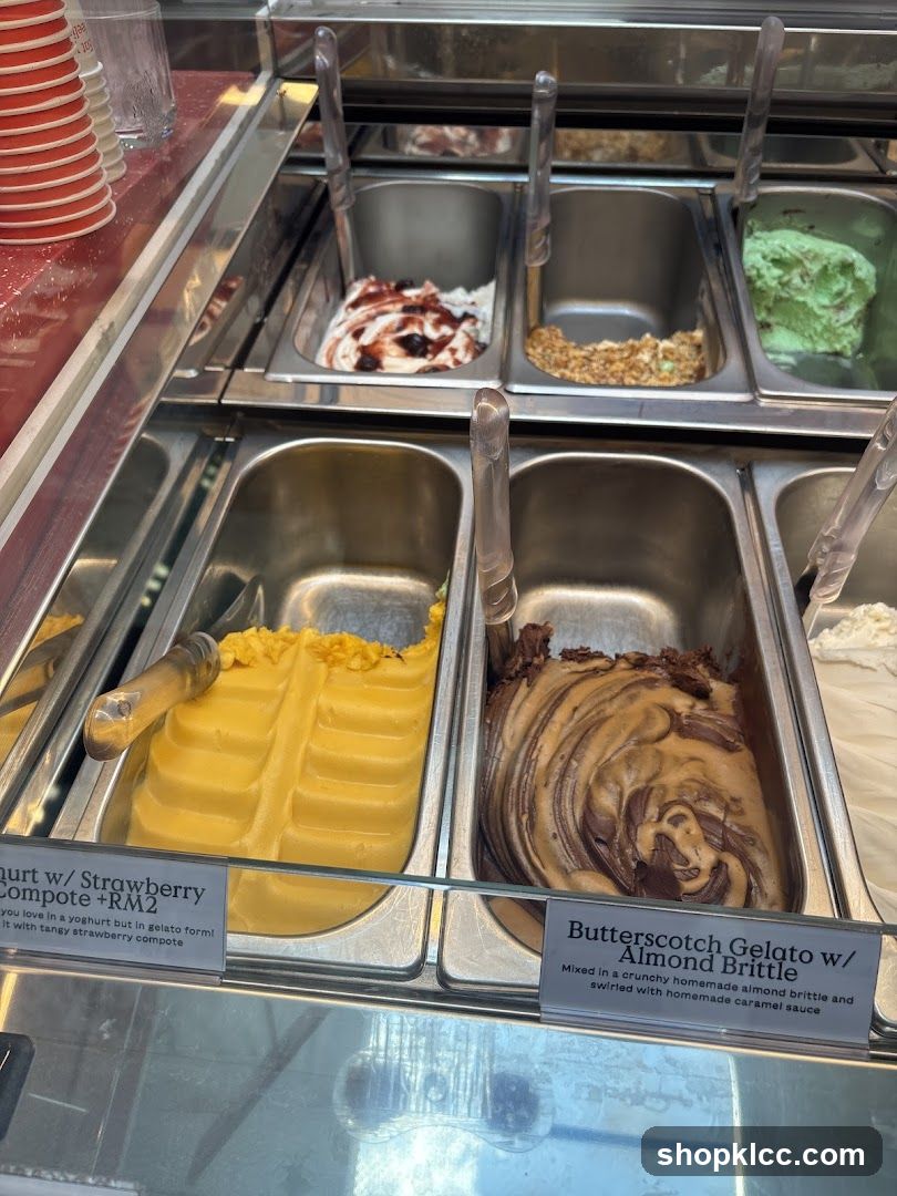 Gelato Display