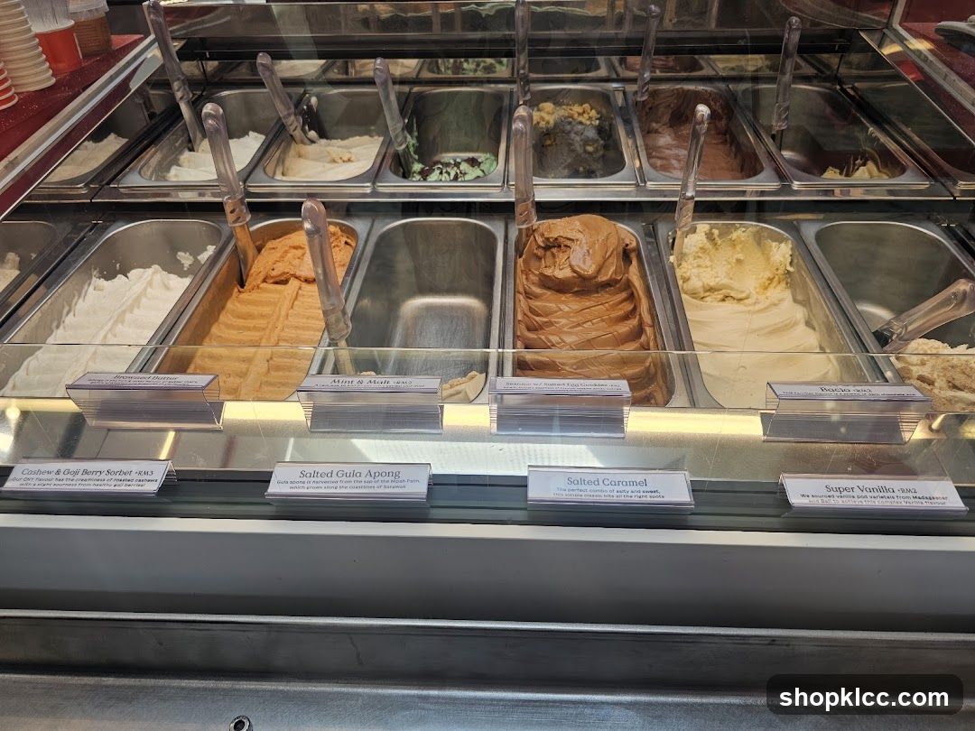 Ice Cream Display