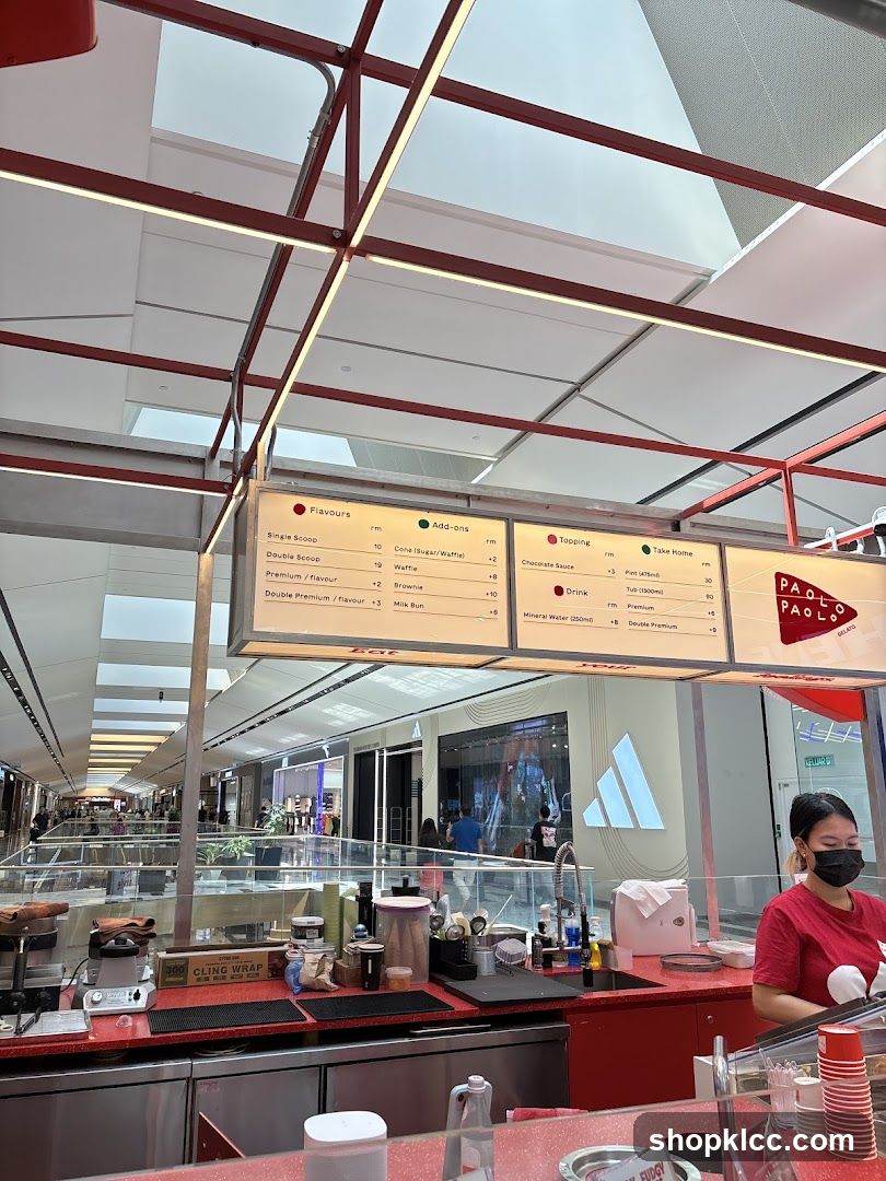 Paolo Paolo Gelato Menu