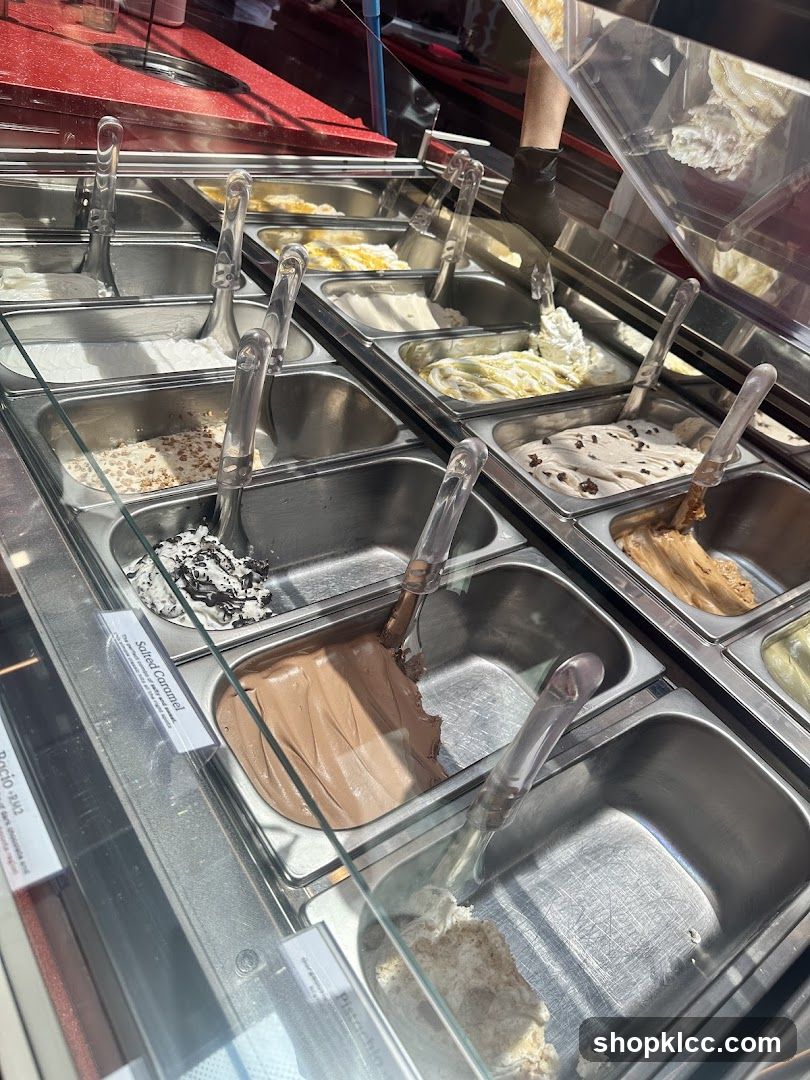 Gelato Display