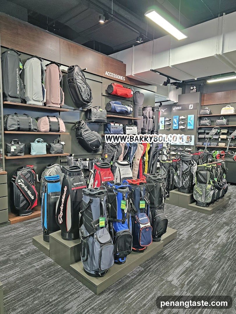 Golf Bag Display