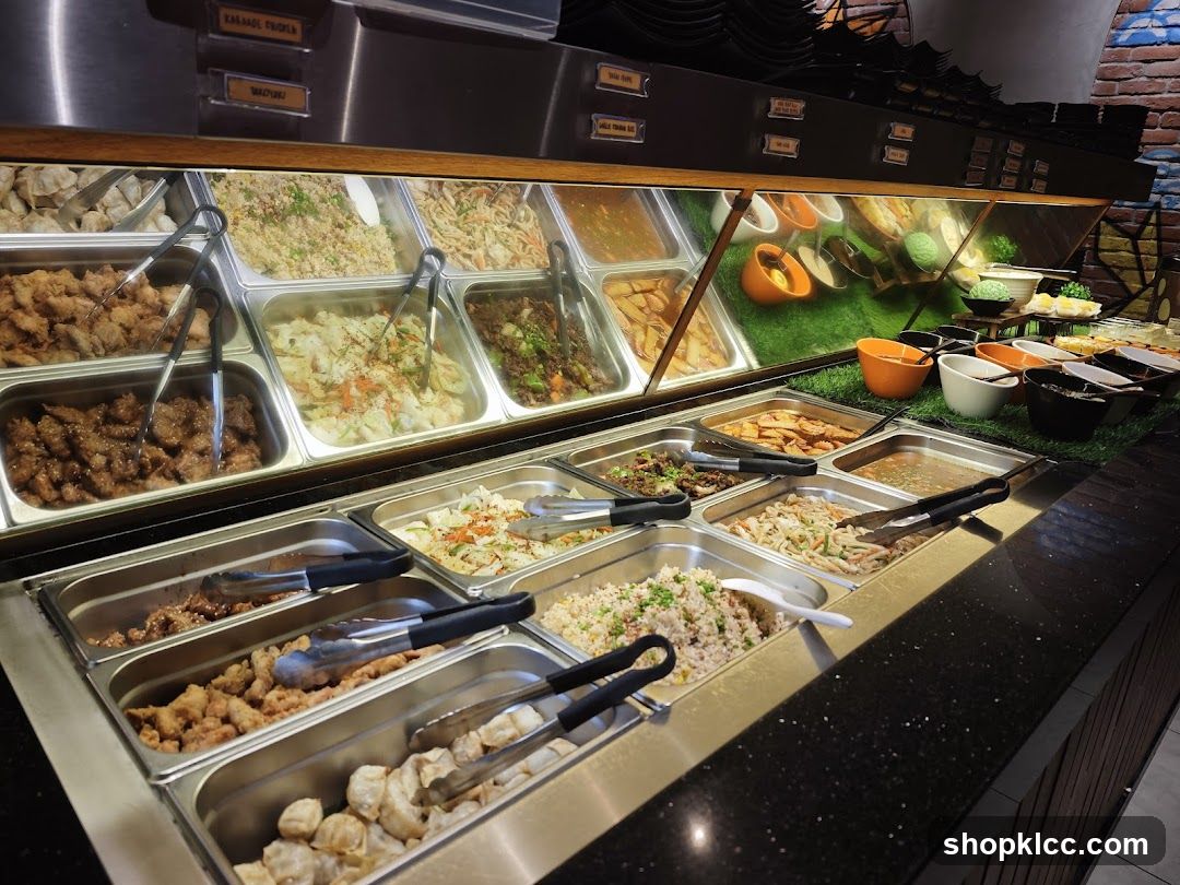 Buffet Food Display