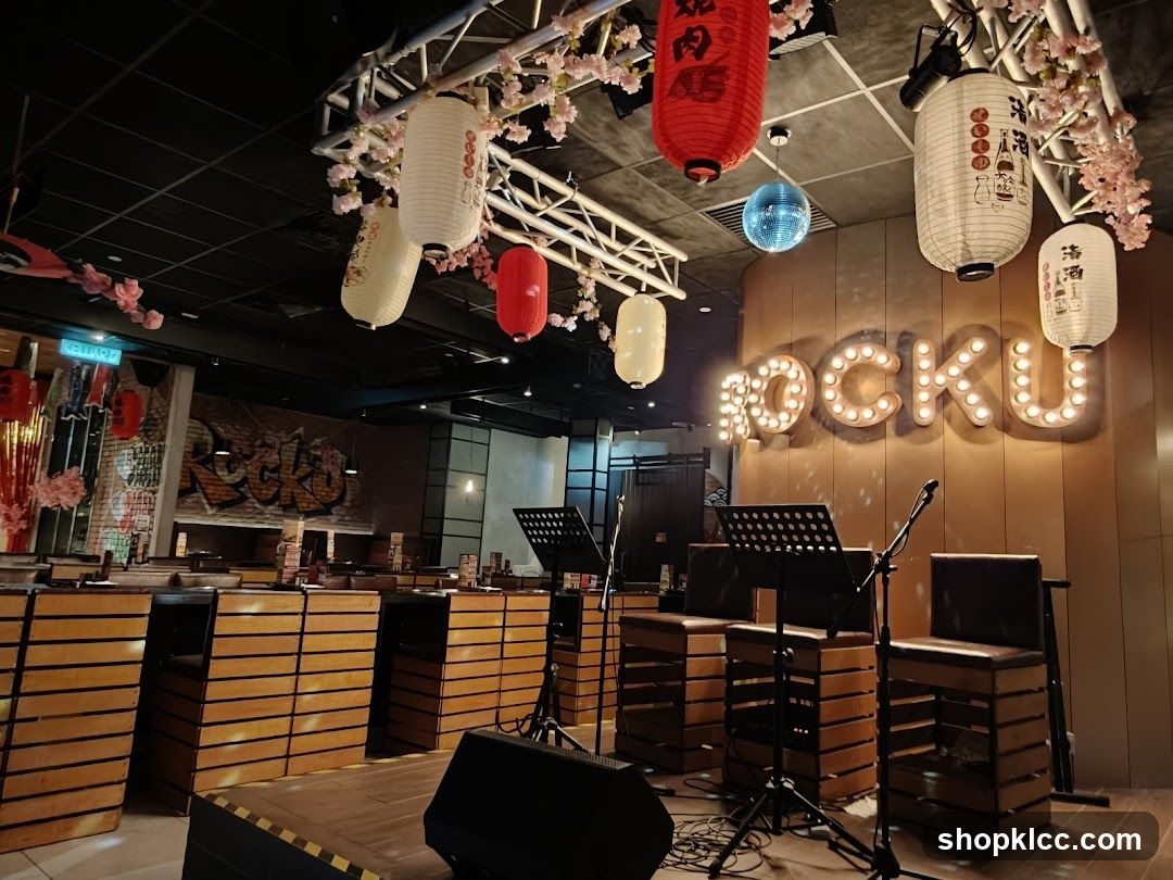 Stage and Seating Area