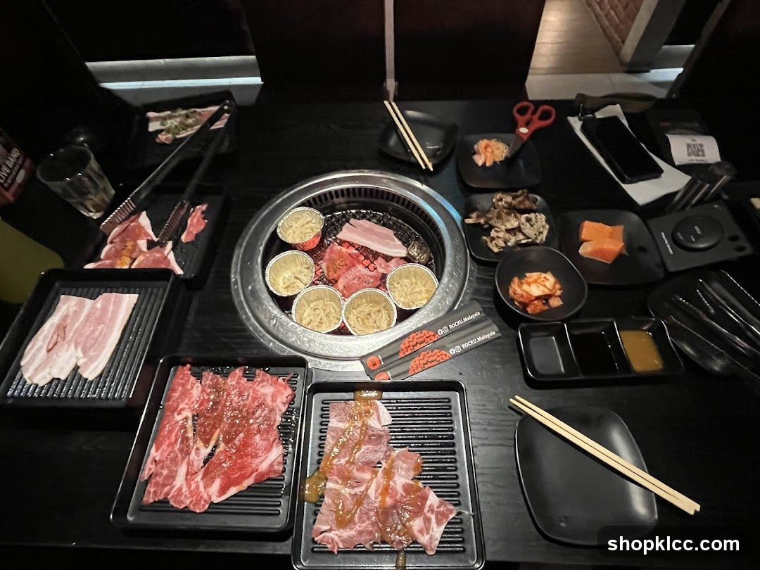 Barbecue Table Setting